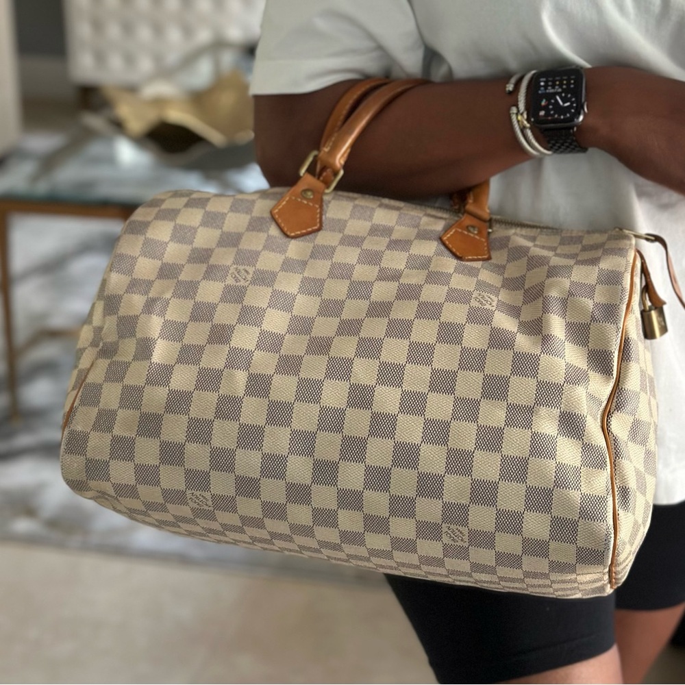 Louis Vuitton Damier Azur Speedy 35 - Picture 17 of 17